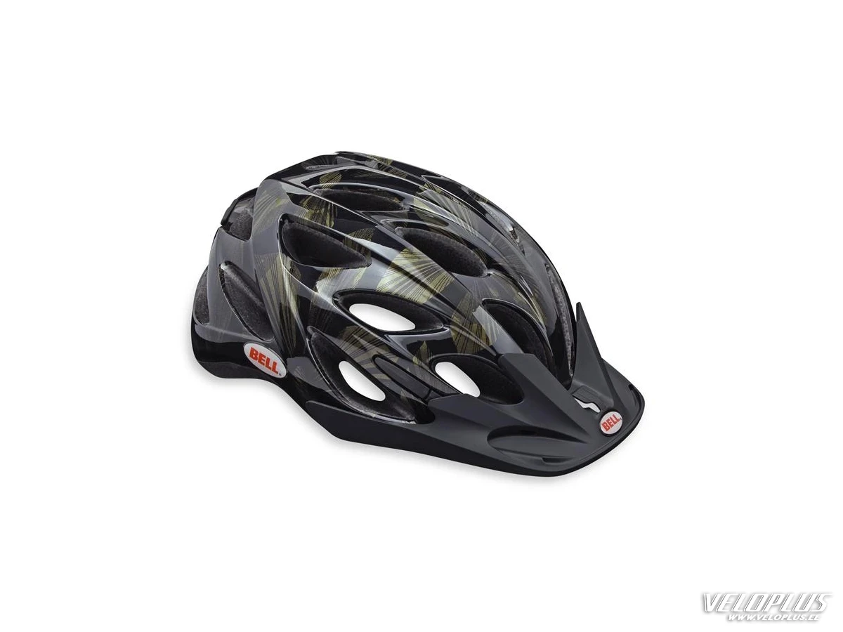 Helmet Bell Arella Black/Gold Flower Onesize/50-57cm