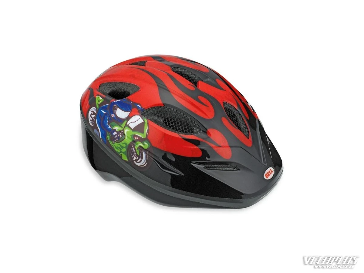 Kids helmet Bell Dart Red Moto 50-54cm