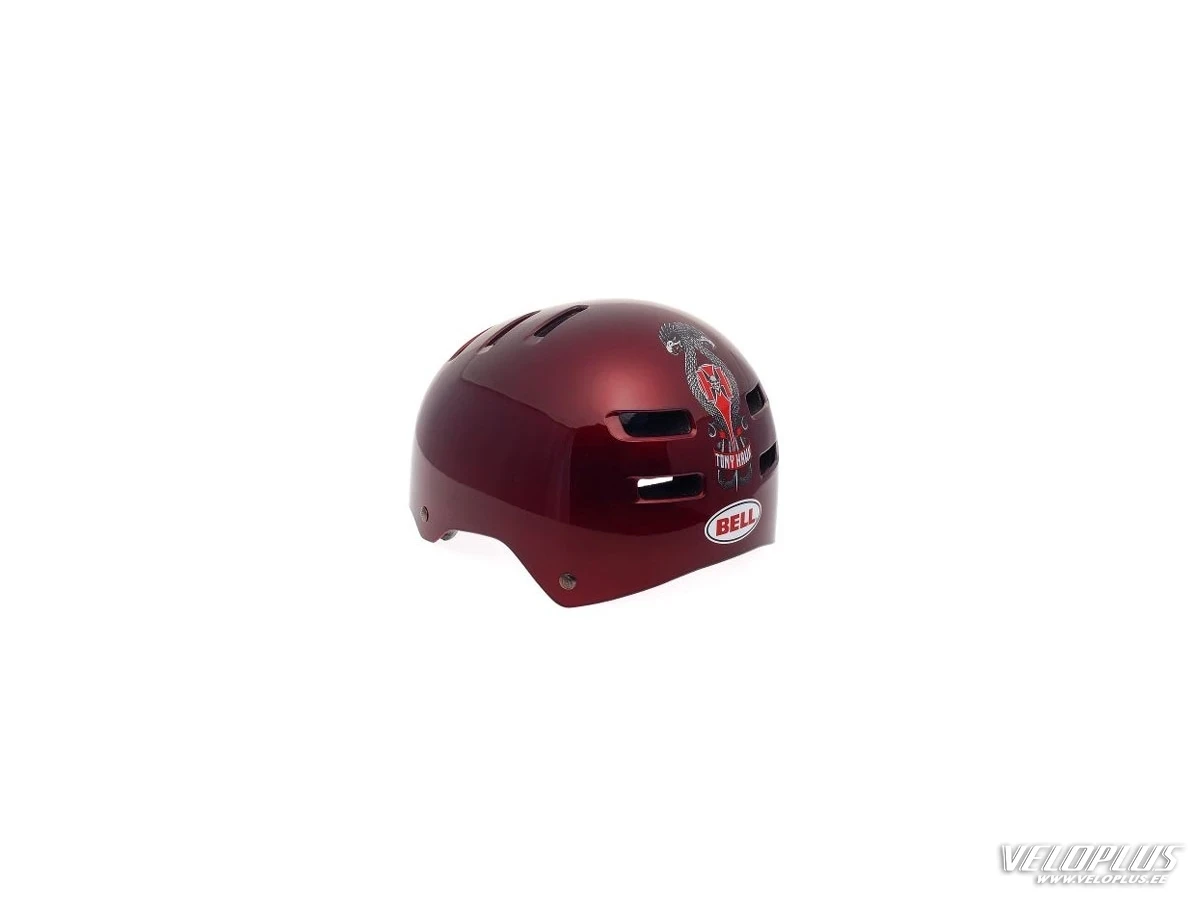Helmet Bell Faction S Tony Hawk red