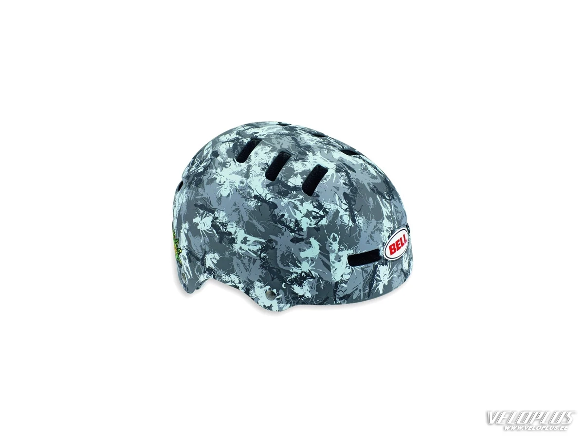 Helmet Bell Fraction titanium with bugs