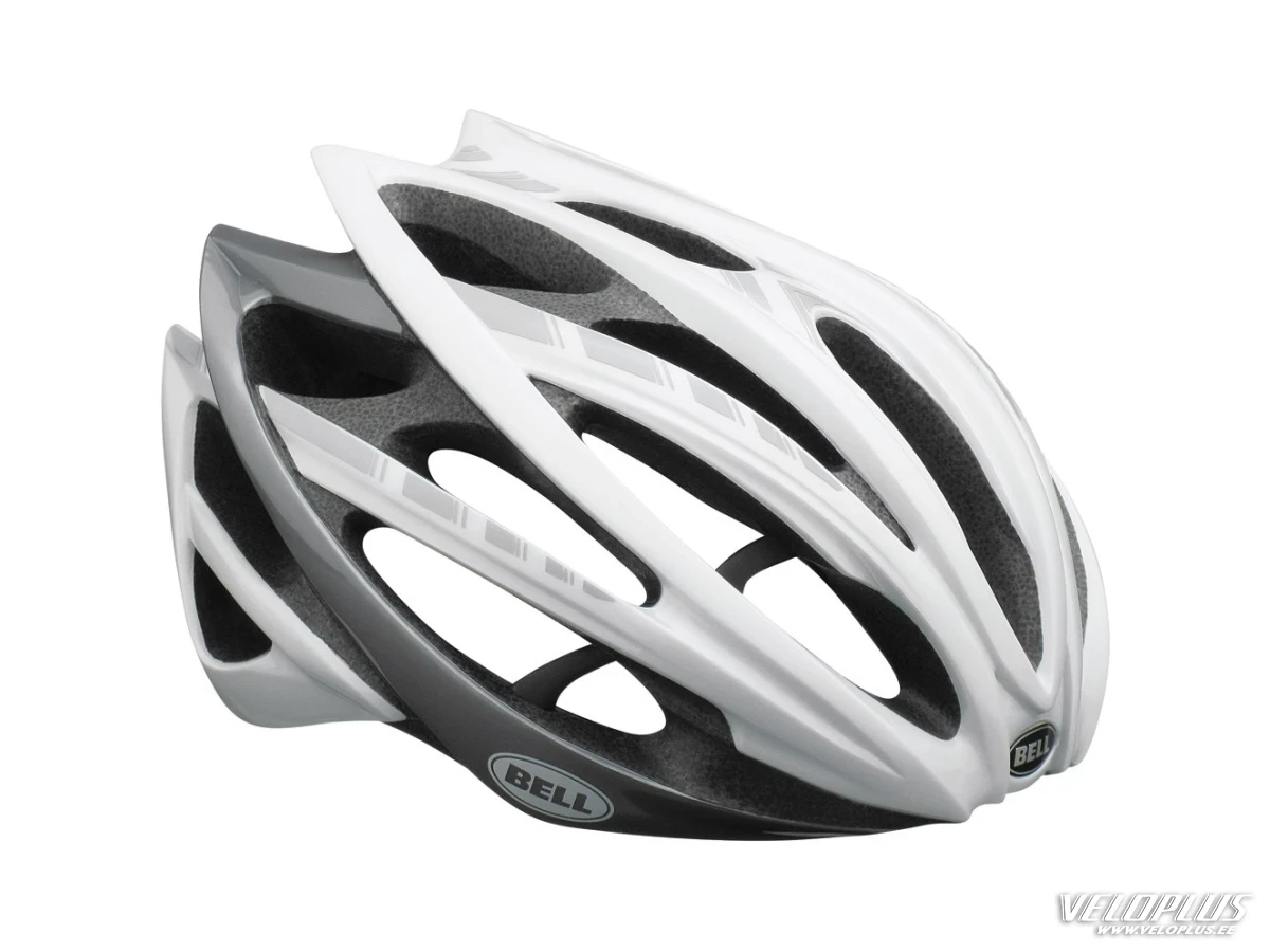 Helmet Bell Gage white stripes M/55-59cm