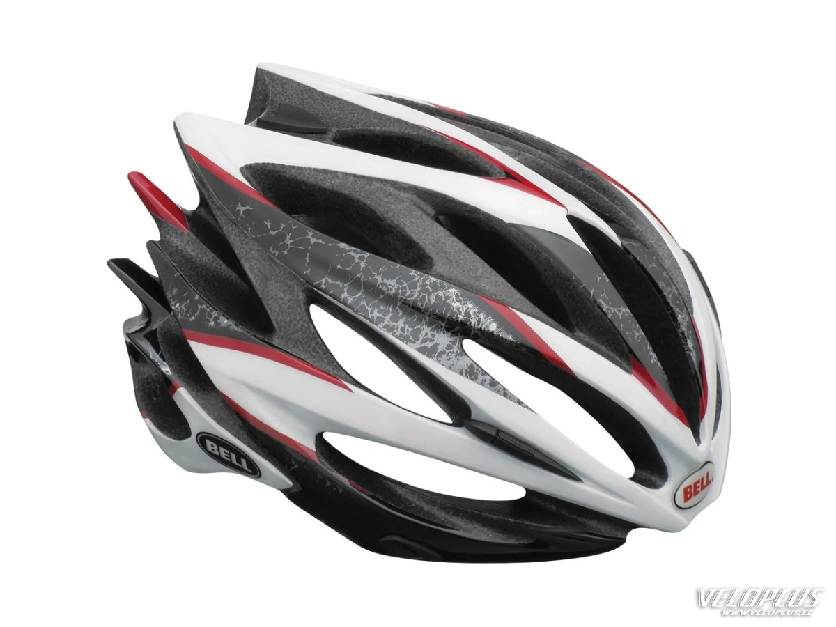 Helmet Bell Sweep R white-black-red spark L/59-63CM