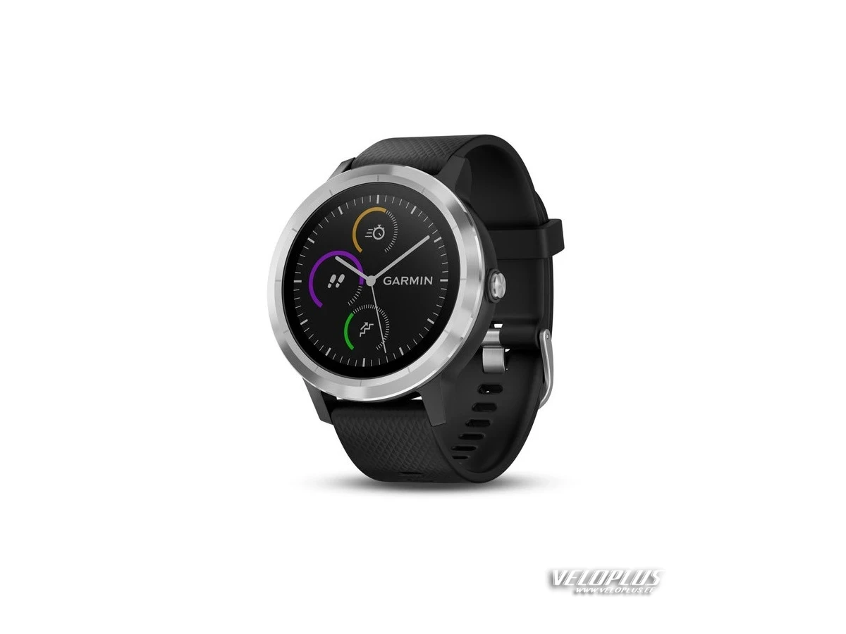 GPS spordikell Garmin vivoactive 3 hõbedane
