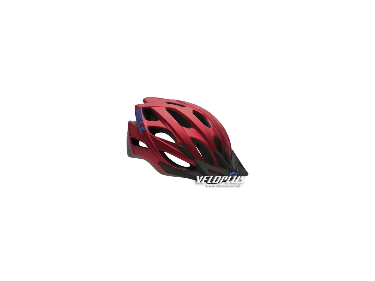 Helmet Bell Slant matt red 54-61cm
