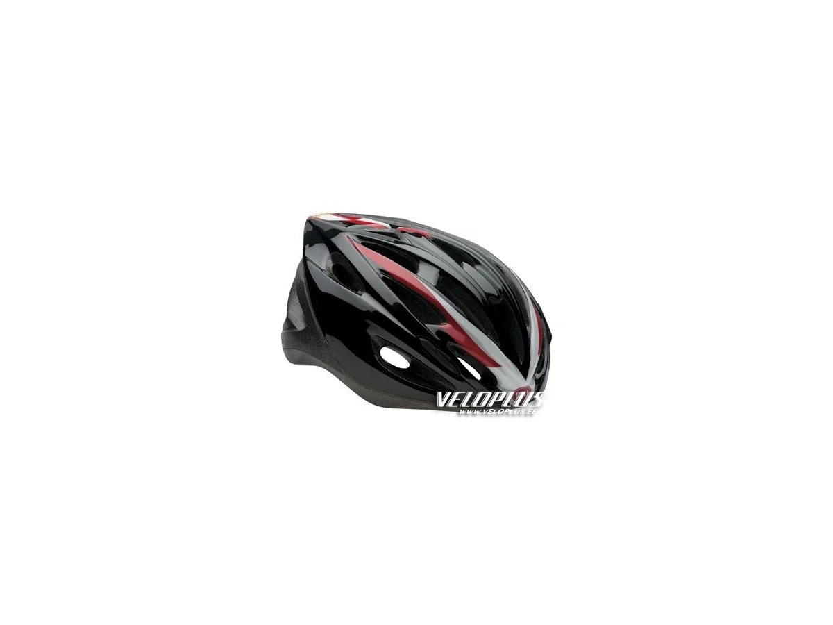 Helmet Bell Solar black-red 54-61cm