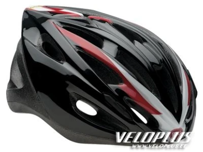 Helmet Bell Solar black-red 54-61cm