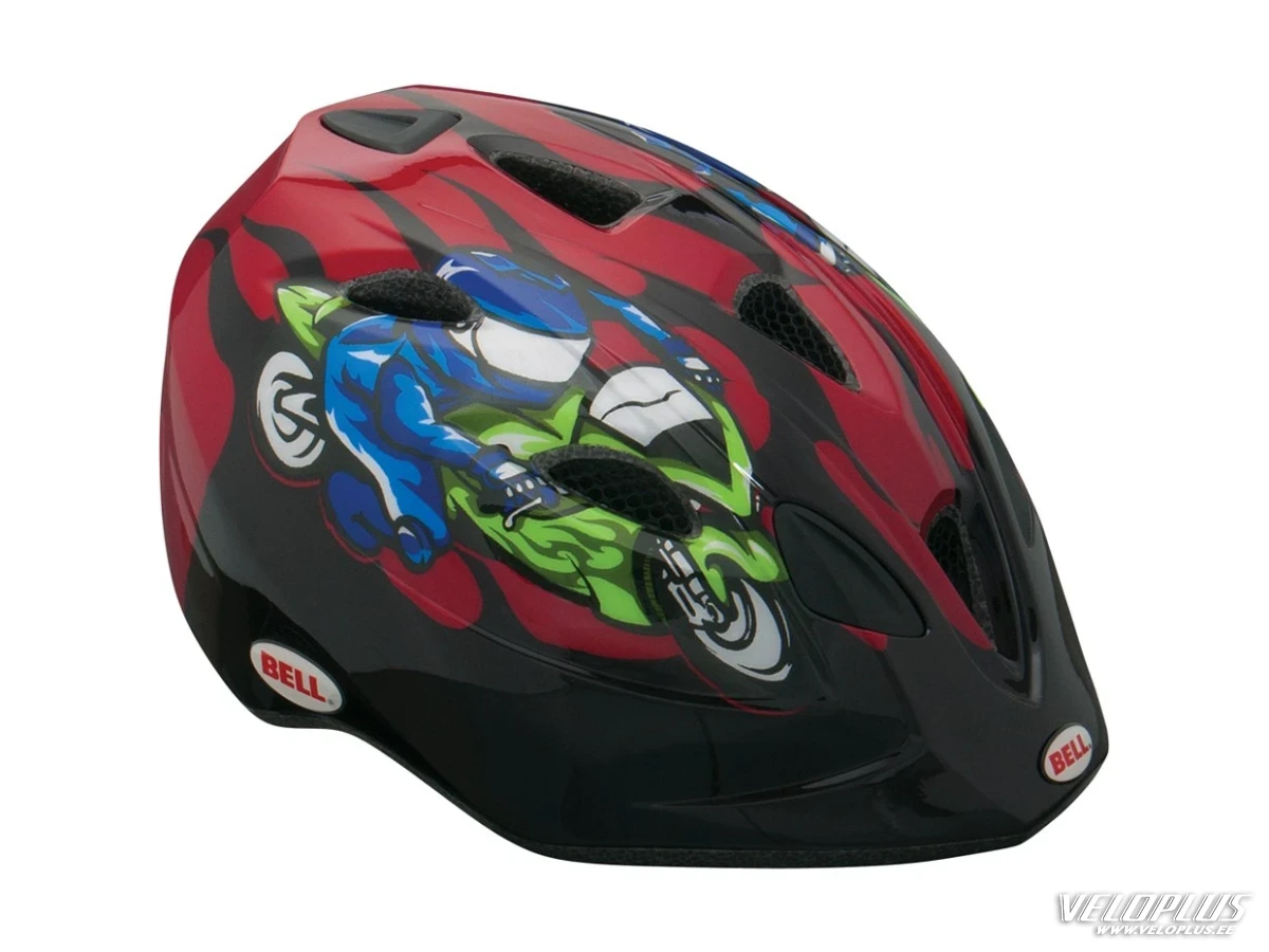 Helmet Bell Tater red-black moto M/50-54cm