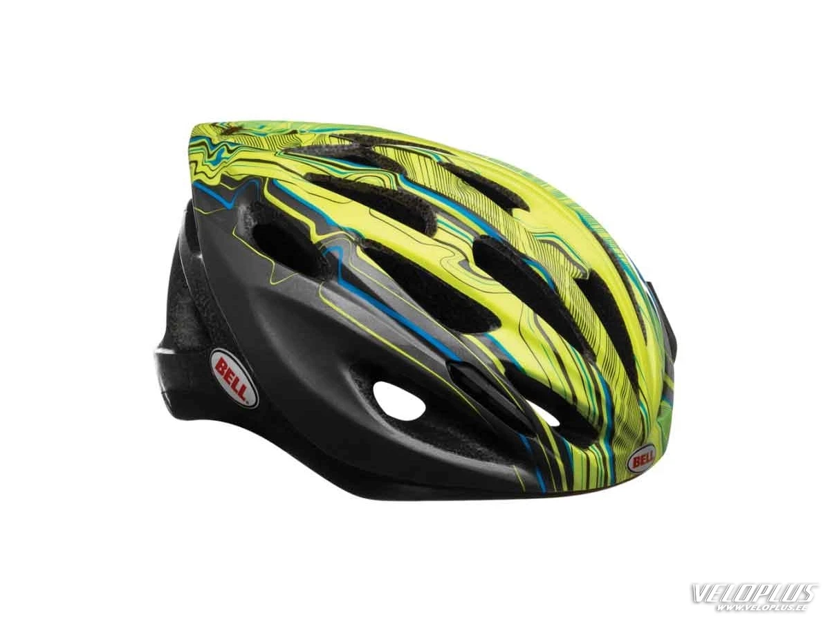 Helmet Bell Trigger Charcoal/Hi-Vis yellow 50-57cm