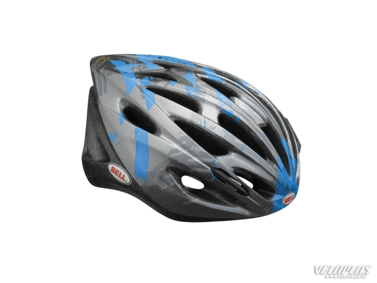 Helmet Bell Trigger titanium/blue