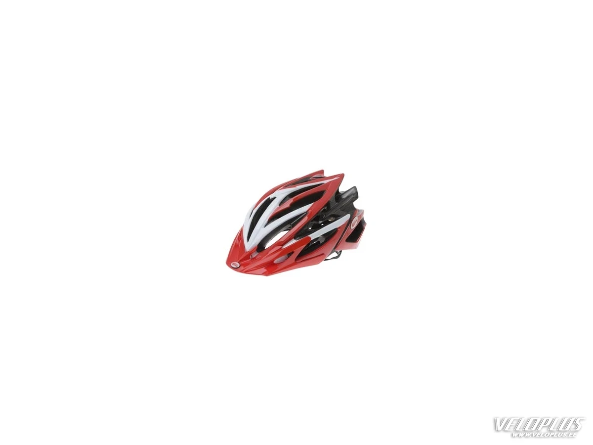 Helmet Bell Volt Red/White L59-63cm