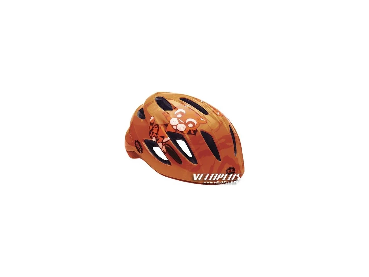 Helmet Bell Zipper orange tiger 47-54cm