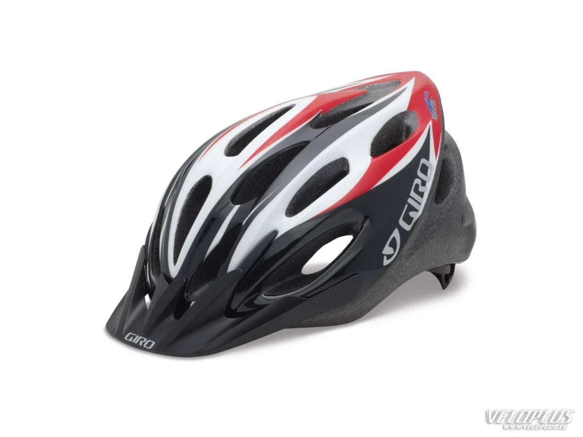 Helmet Giro Indicator Black/Red/White 54-61cm