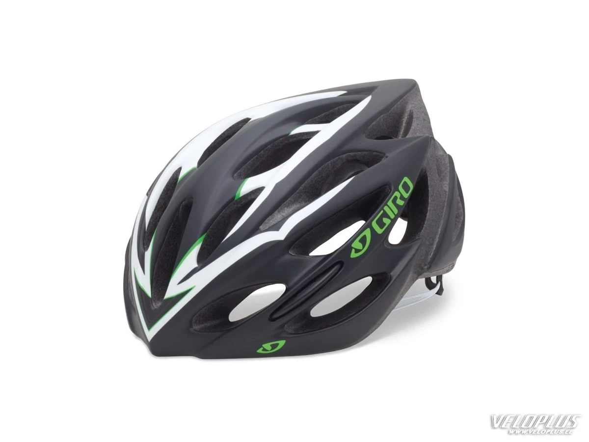 Helmet Giro Monza mat black-green L/59-63cm