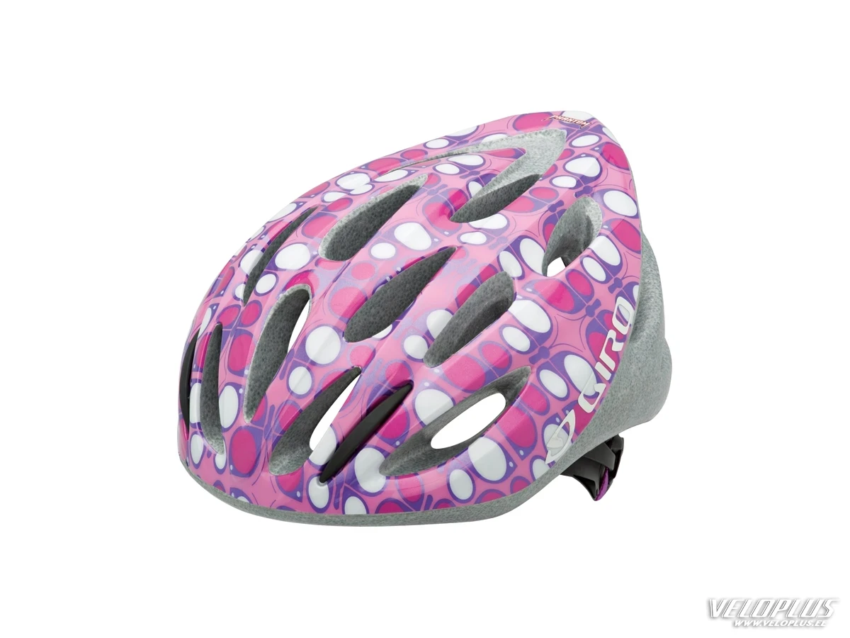 Helmet Giro Phantom blue/pink&white rounds