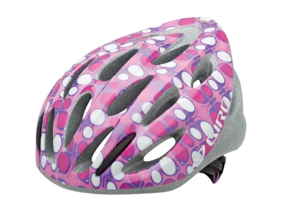 Helmet Giro Phantom blue/pink&white rounds