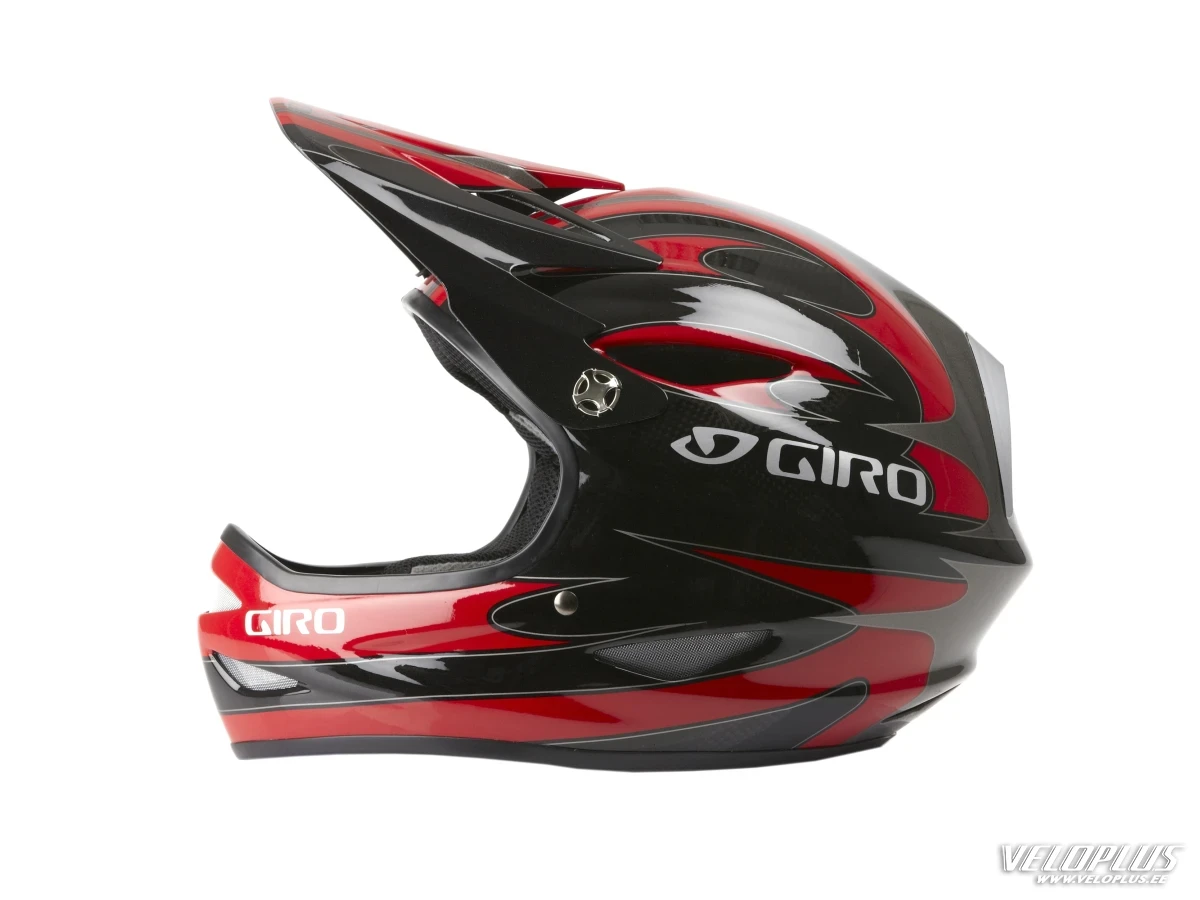 Helmet Giro Remedy carbon fiber red/black S