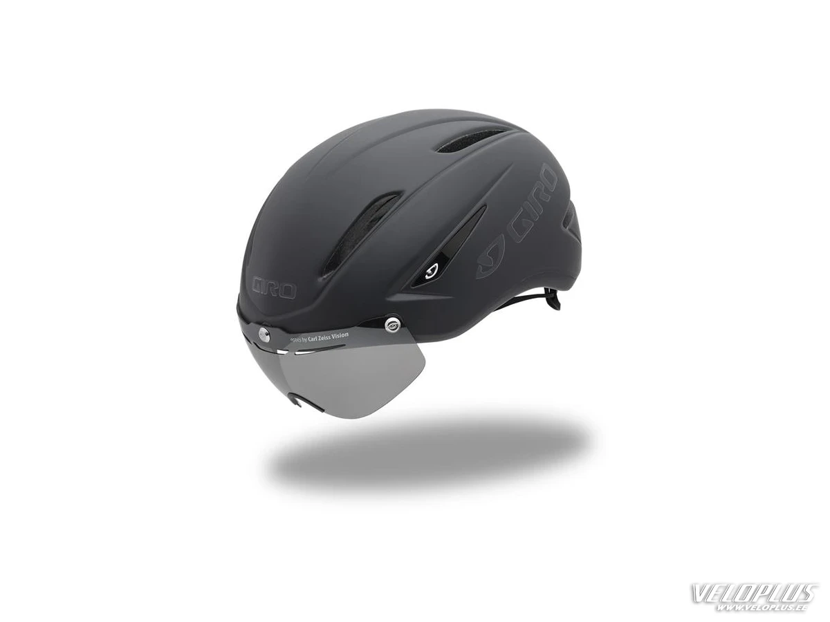 Helmet Giro Air Attack with Shield Mat Black L/59-63cm