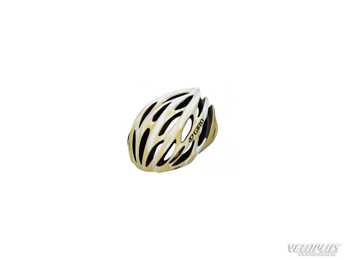 Helmet Giro Saros white/gold flames M
