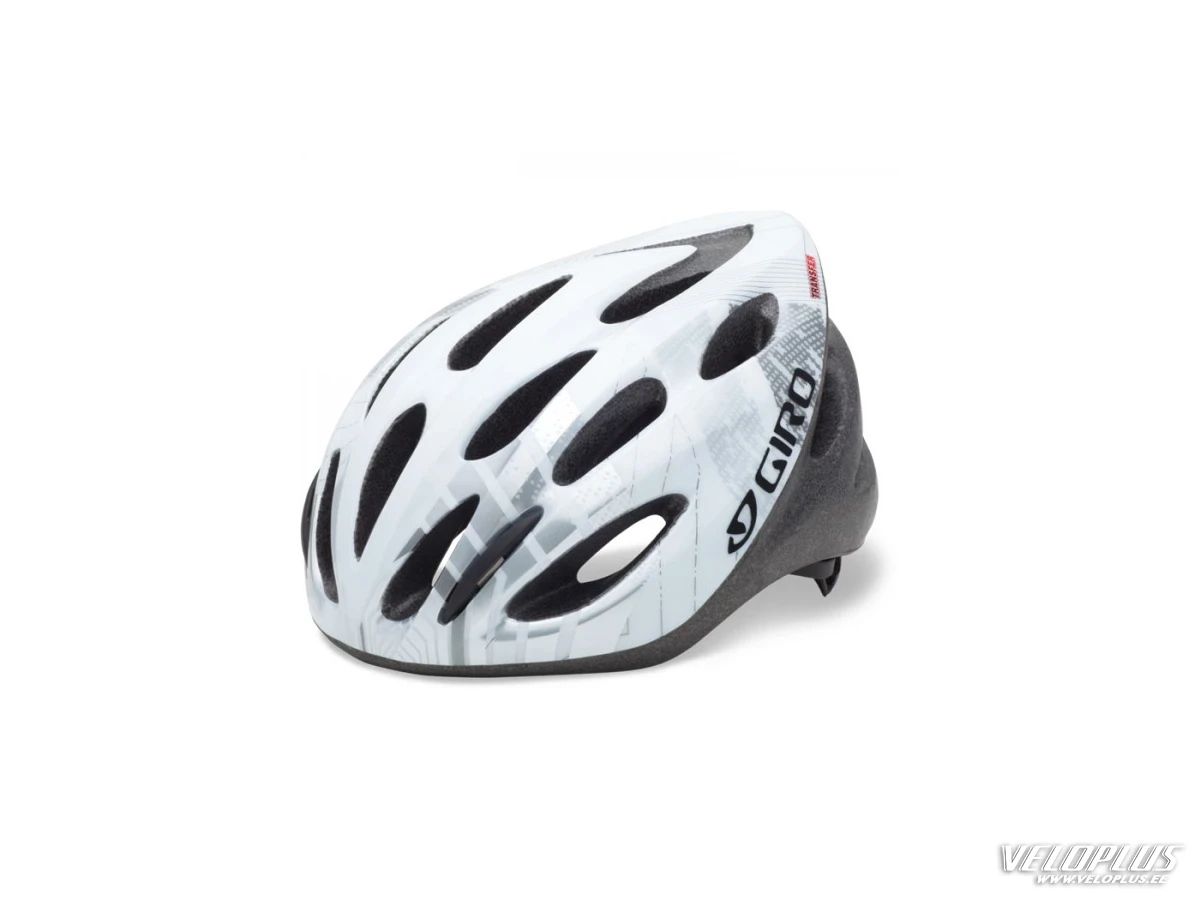Kiiver Giro Transfer valge/hõbe 54-61cm