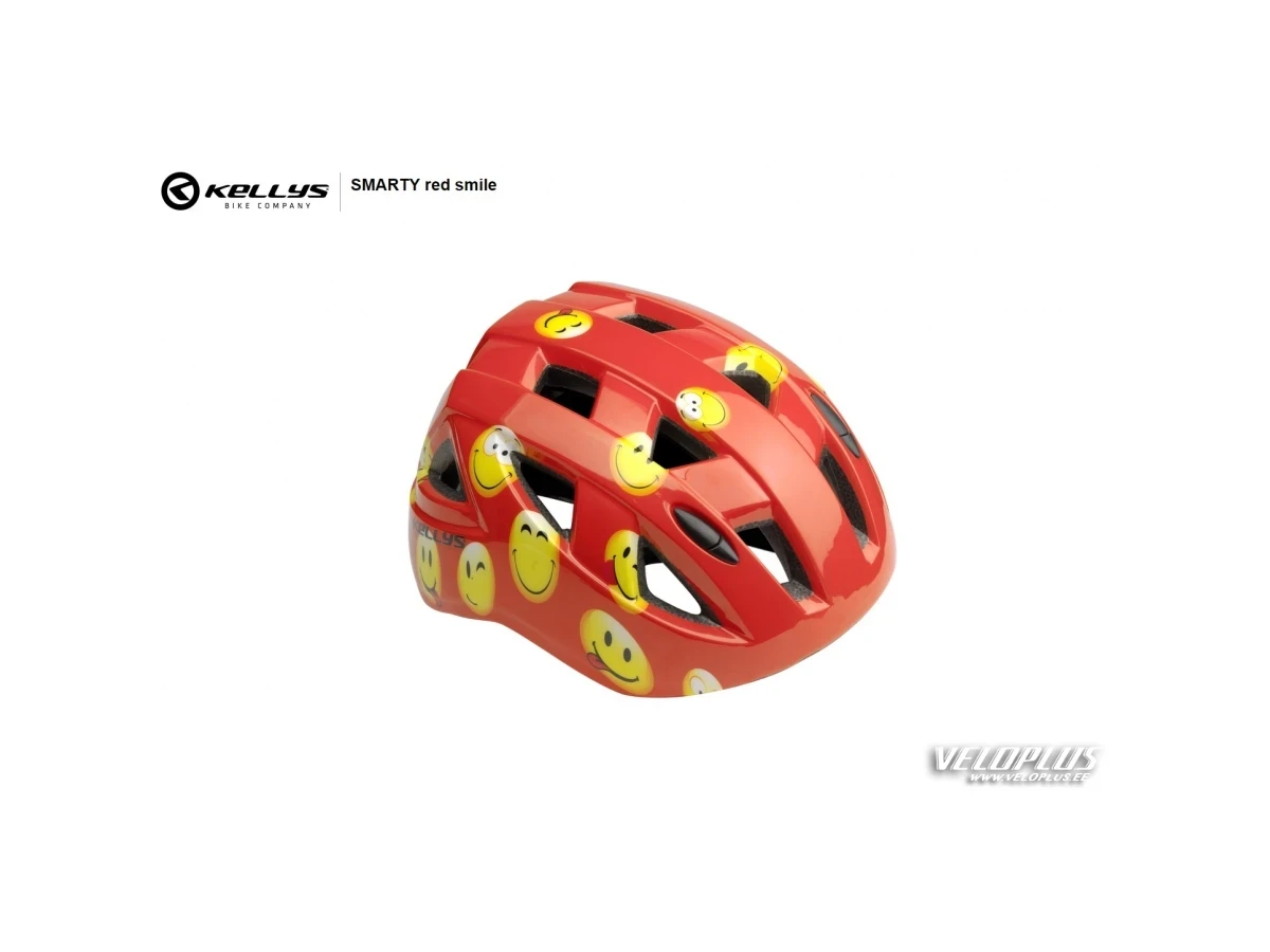 Helmet Smarty smile red S