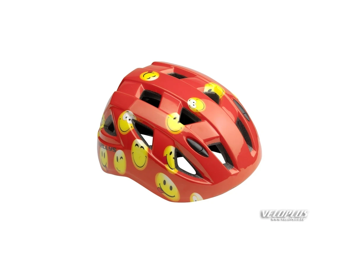 Helmet Smarty red smile M