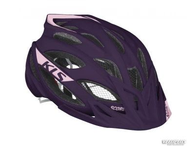 Helmet SCORE 019 dark purple M-L (58-62cm)