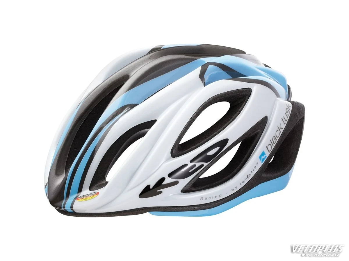 Helmet KED Paganini Race white-blue-gray M 53-58cm