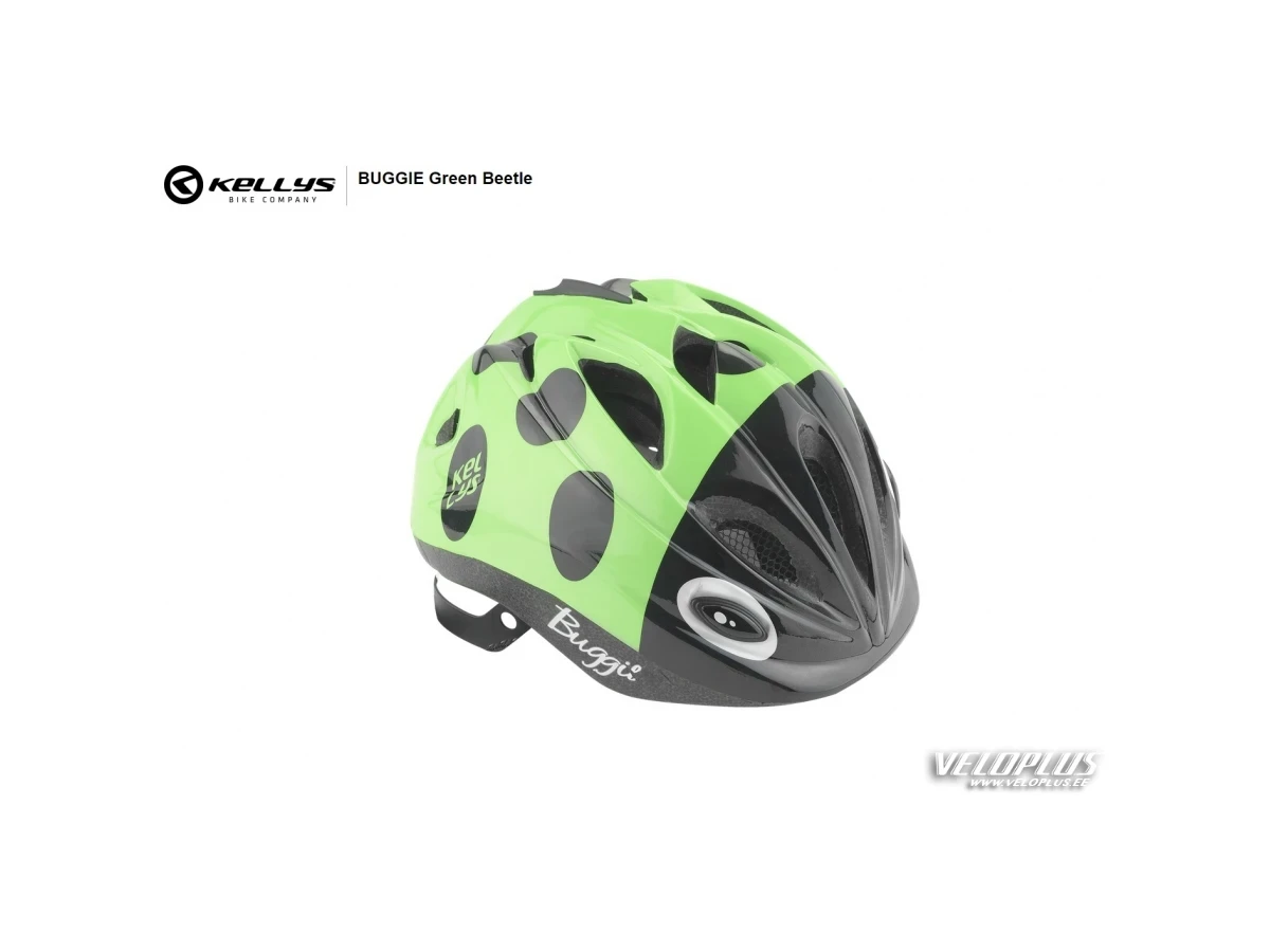 Helmet Buggie green beetle S