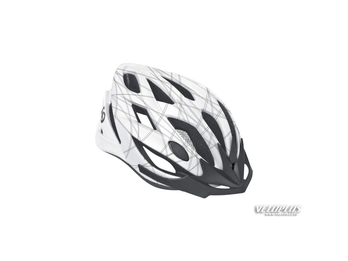 Kellys Helmet Rebus white M/L