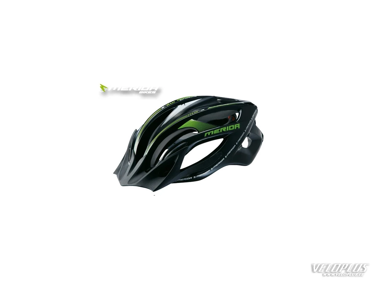 Kiiver Merida MG-3 must-roheline M 55-61cm