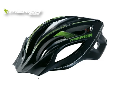 Kiiver Merida MG-3 must-roheline M 55-61cm