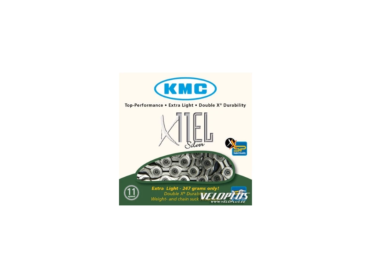 Kett KMC X11EL NP 114 linki hõbe