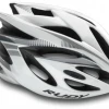 HELMET RUSH WHITE/SILVER SHINY M thumbnail 1