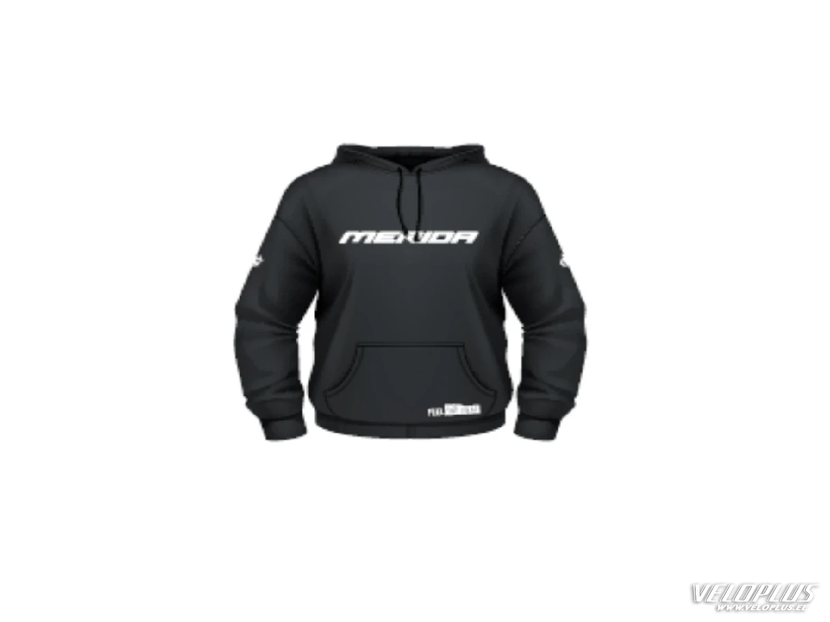 Dressipluus Merida kapuutsiga XXXL must