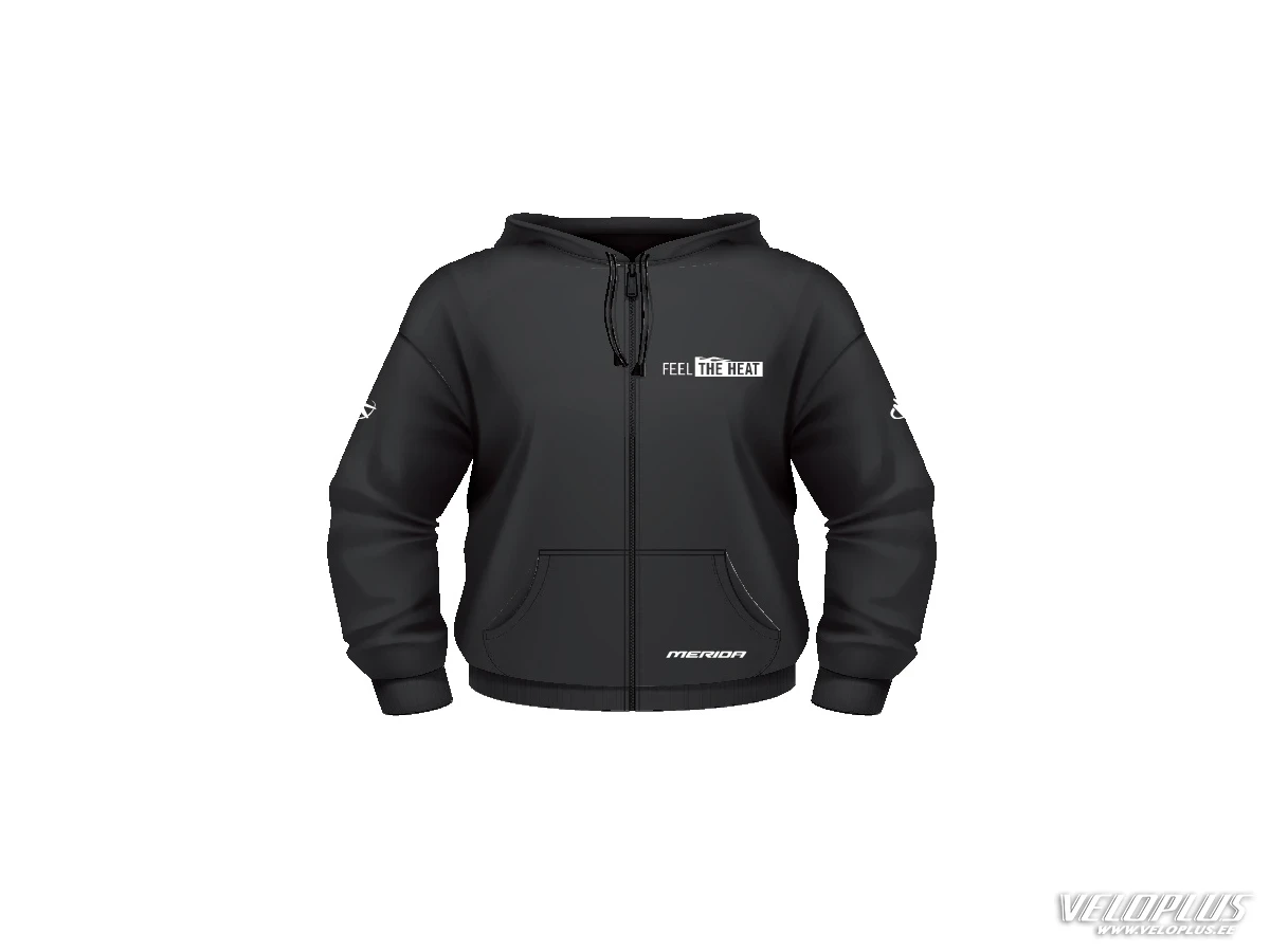 Sweatshirt Merida hooked and zip XXL black