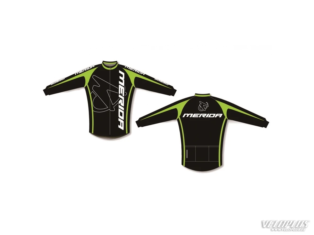 Jacket TEX Merida antiwind 2XL black-green
