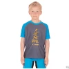 CUBE JUNIOR Jersey S/S grey´n´blue-S (110/116) thumbnail 1