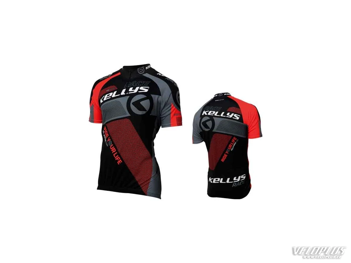 Short Sleeve Jersey KELLYS PRO Race red - XL