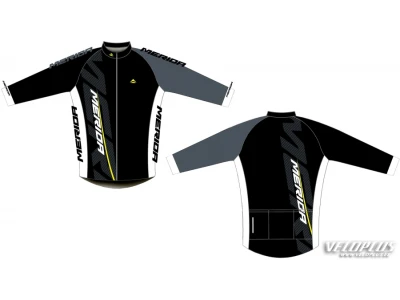 Long Sleeve Shirt Merida black-yellow M