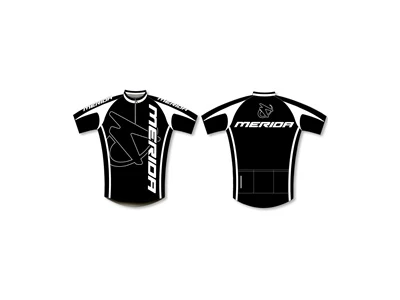 Jersey TEX Merida short XL white-black