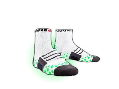 Sokid Compressport Bike T4 43-45 valge/roheline