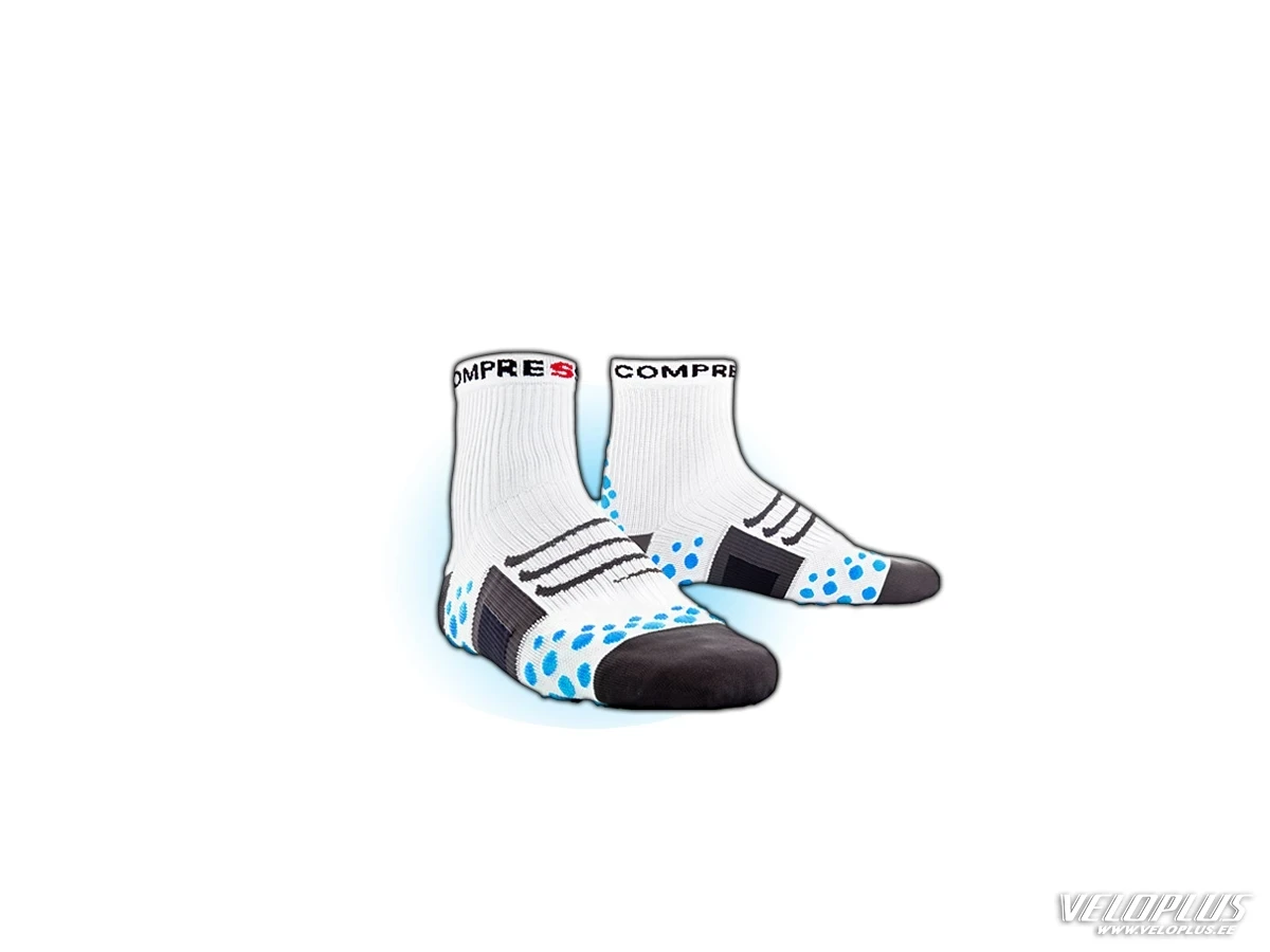 Sokid Compressport Bike T5 46-48 valge/sinine