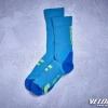 Socks Cube Mountain blue lime 40-43 thumbnail 1
