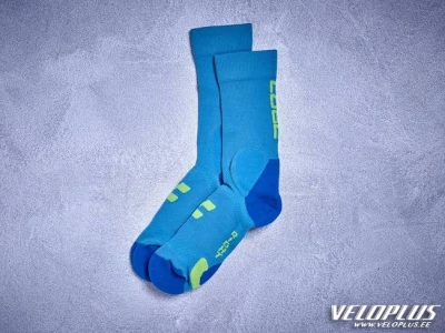 Socks Cube Mountain blue lime 40-43