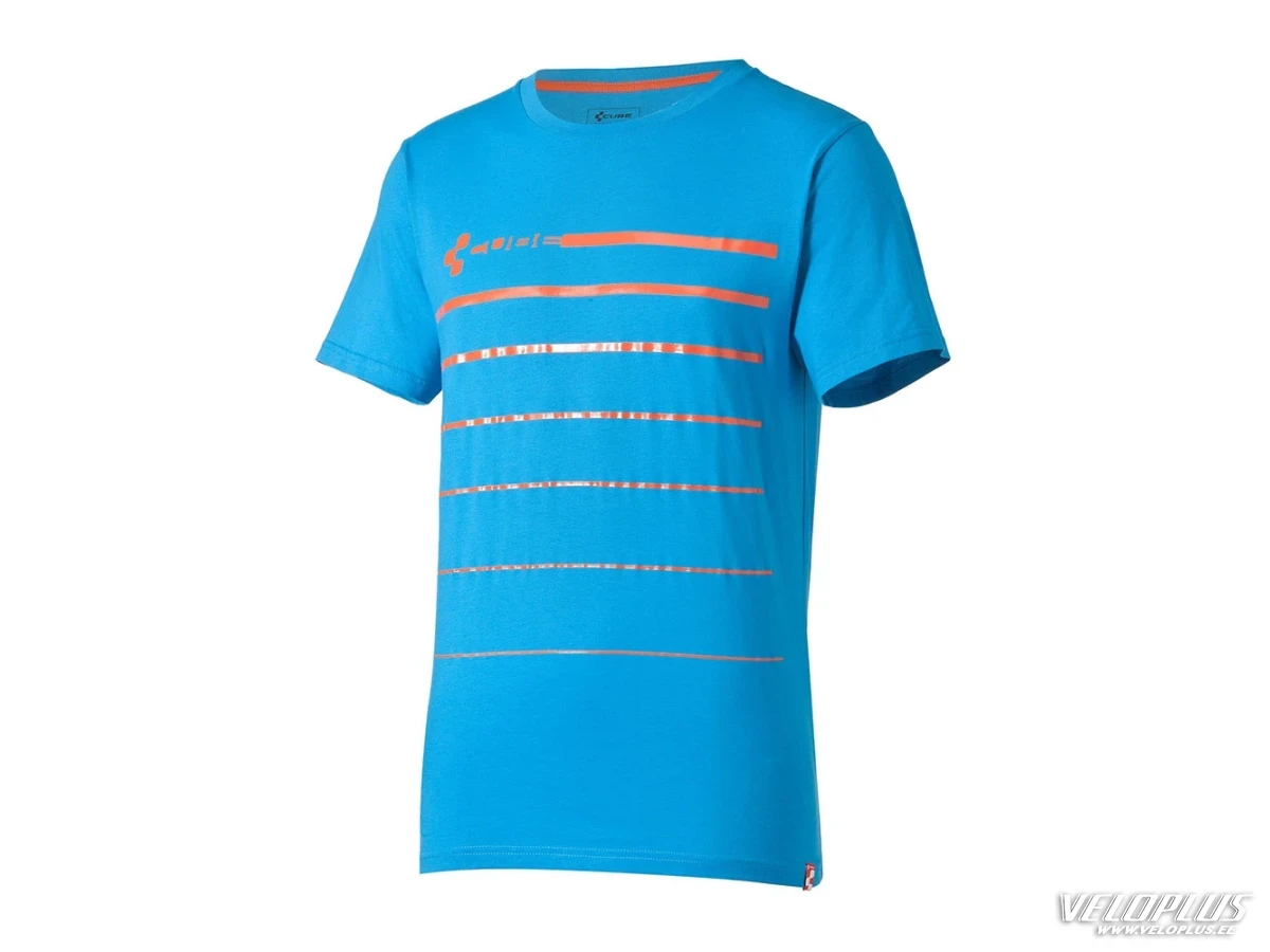 T-shirt Cube Stripes blue XXL
