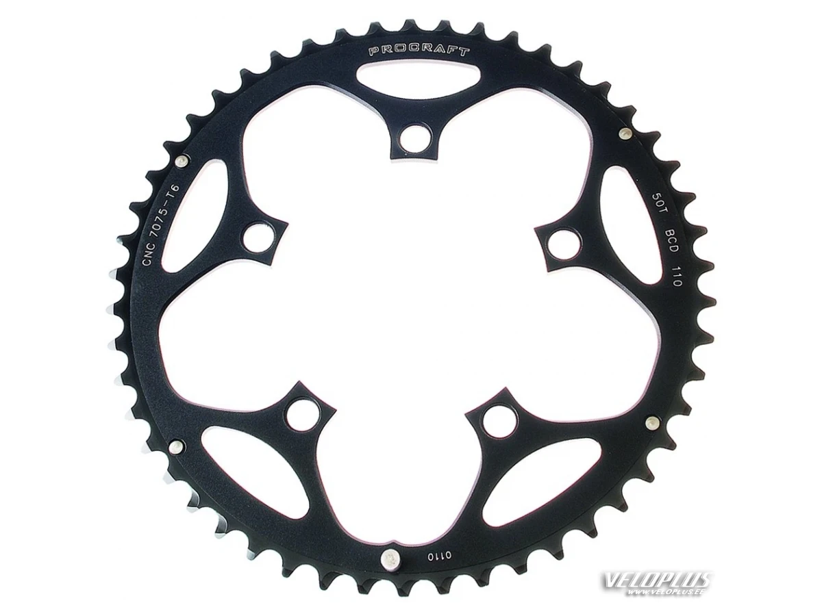 Chainring Procraft 110x50h 10k must Shimano/Sram