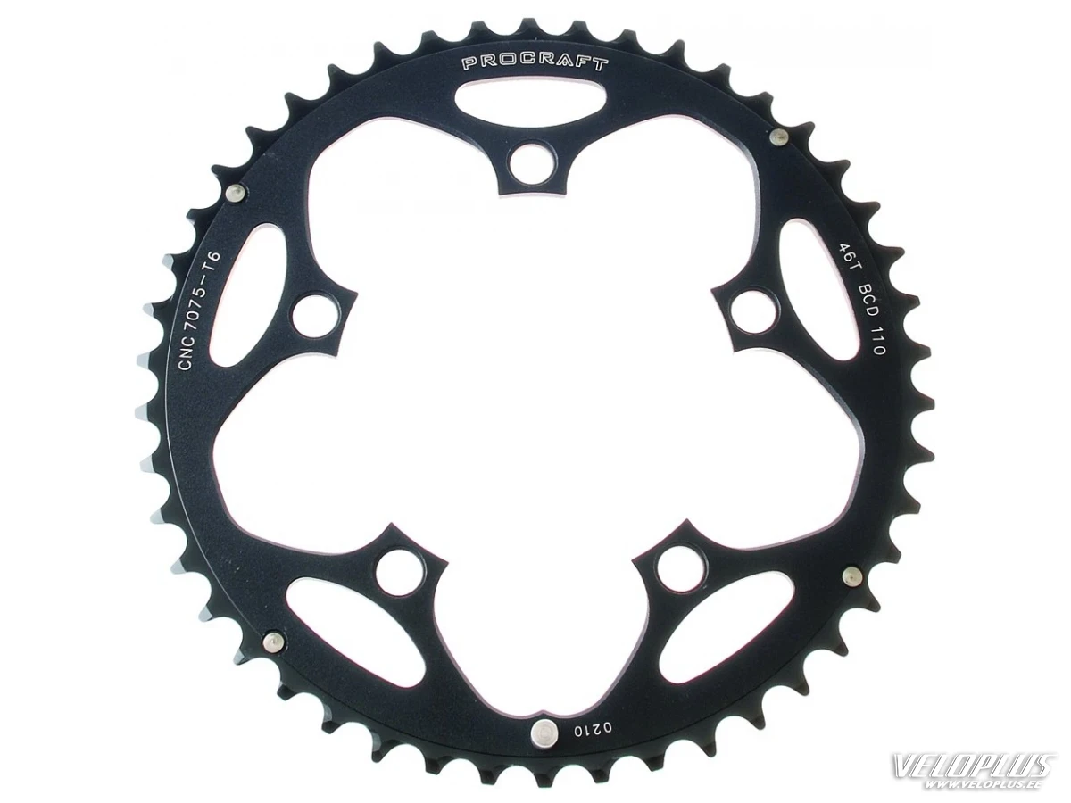 Chainring Procraft 110x46h 10k must Shimano/Sram