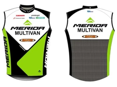 Vest Merida Multivan XL white-green-black