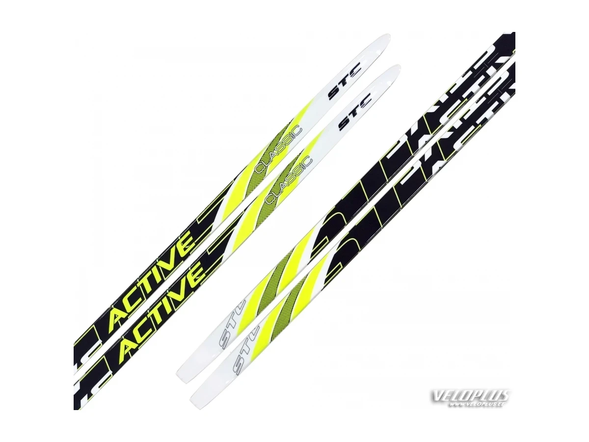 Suusad STC Active Classic 170cm kollane