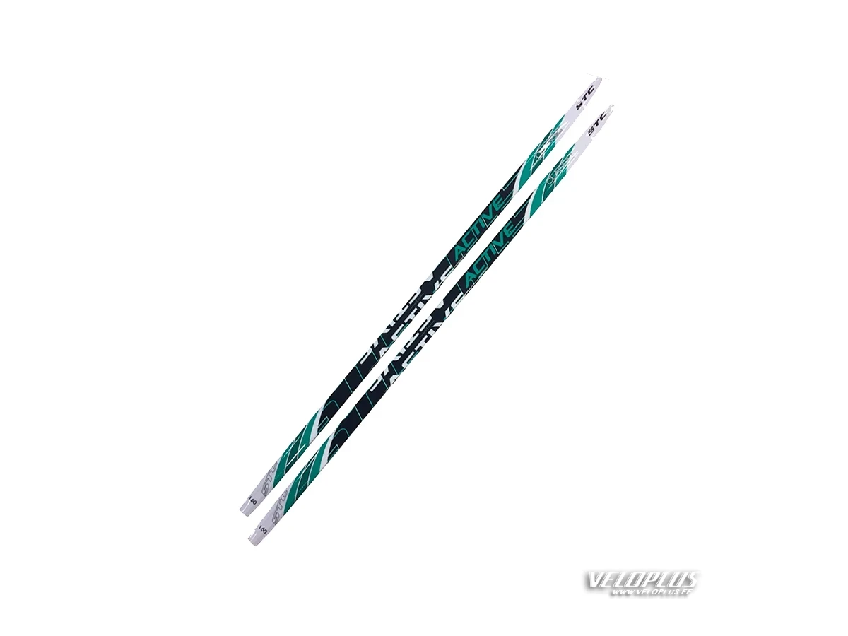 Suusad STC Active roheline 160cm